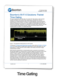Wi-Fi 6 Test Solutions: Time Gating