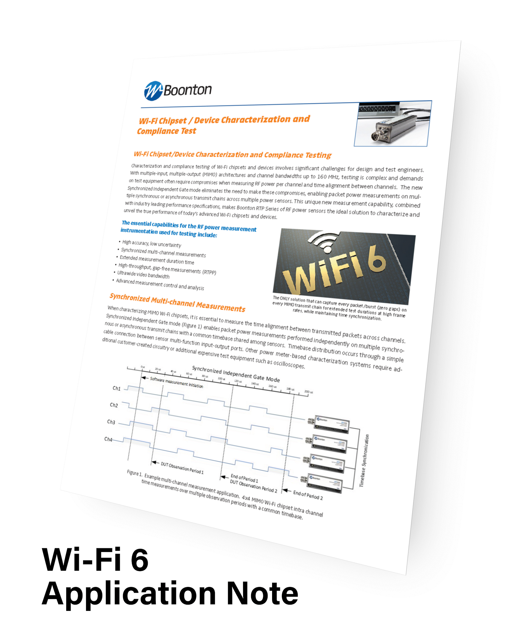 Wi-Fi 6 Application Note